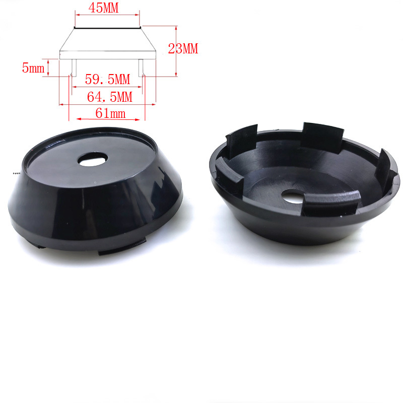Modificado 68MM67MM65mm63MM59MM61MM60MM cubierta del centro del cubo del coche cubierta decorativa 63MM cubierta de la rueda