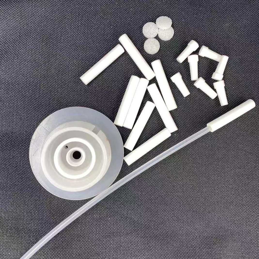 塑料烧结湿化瓶发泡器滤酸片空气滤芯pp片材干粉桶进出水滤芯