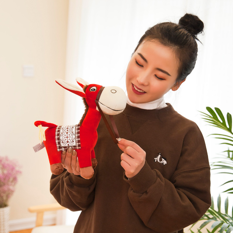 かわいいロバのぬいぐるみ、子供向けのホリデーギフト、卸売装飾品、ぬいぐるみメーカー卸売|undefined