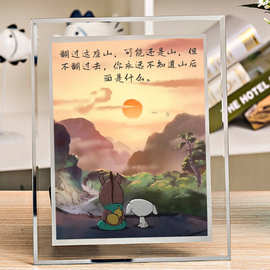 浪浪山小妖怪相框图片diy制作盖世英雄周边海报摆台精致画册照片