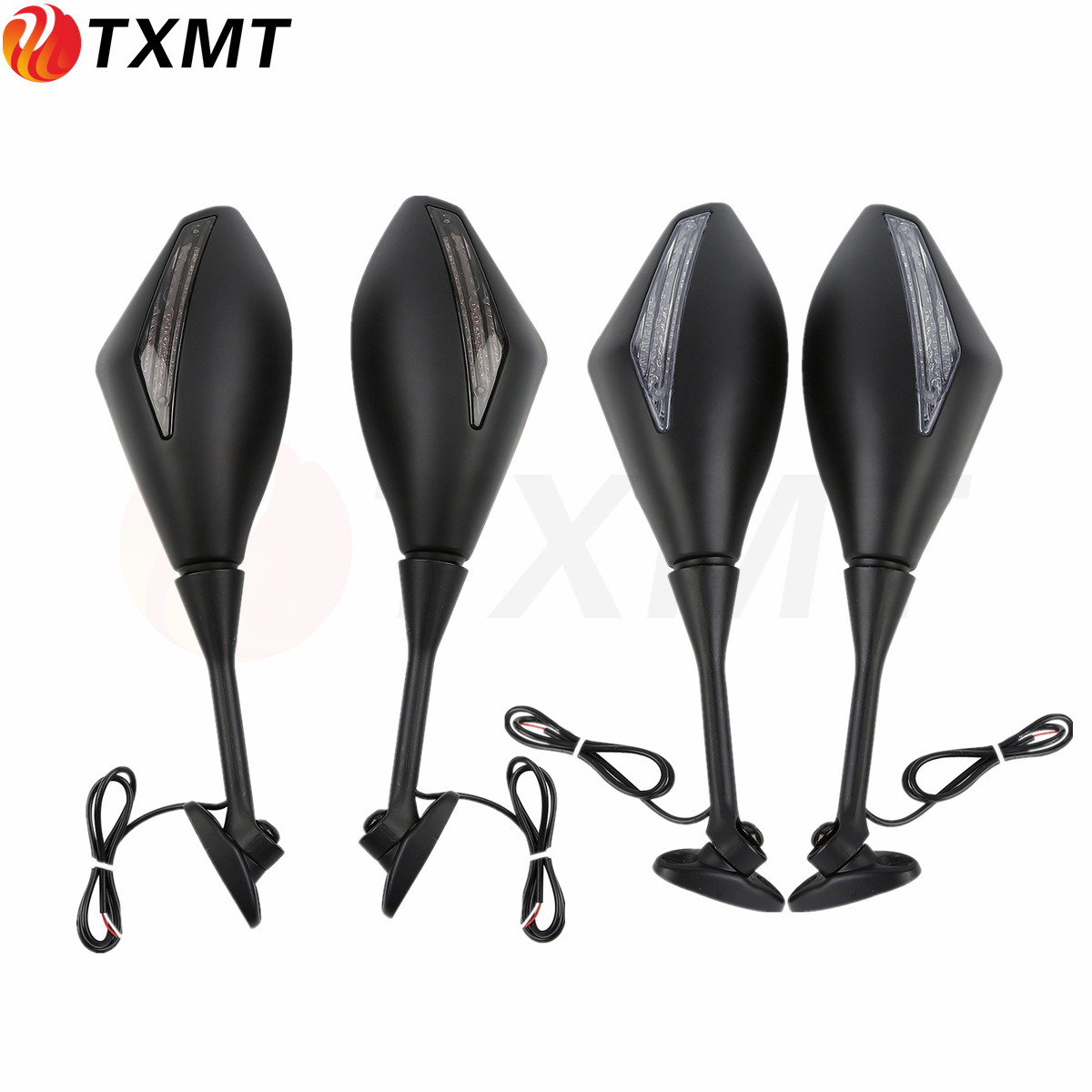 Suitable for Honda CBR600RR CBR1000RR motorcycle modified LED rearview mirror mirror mirror