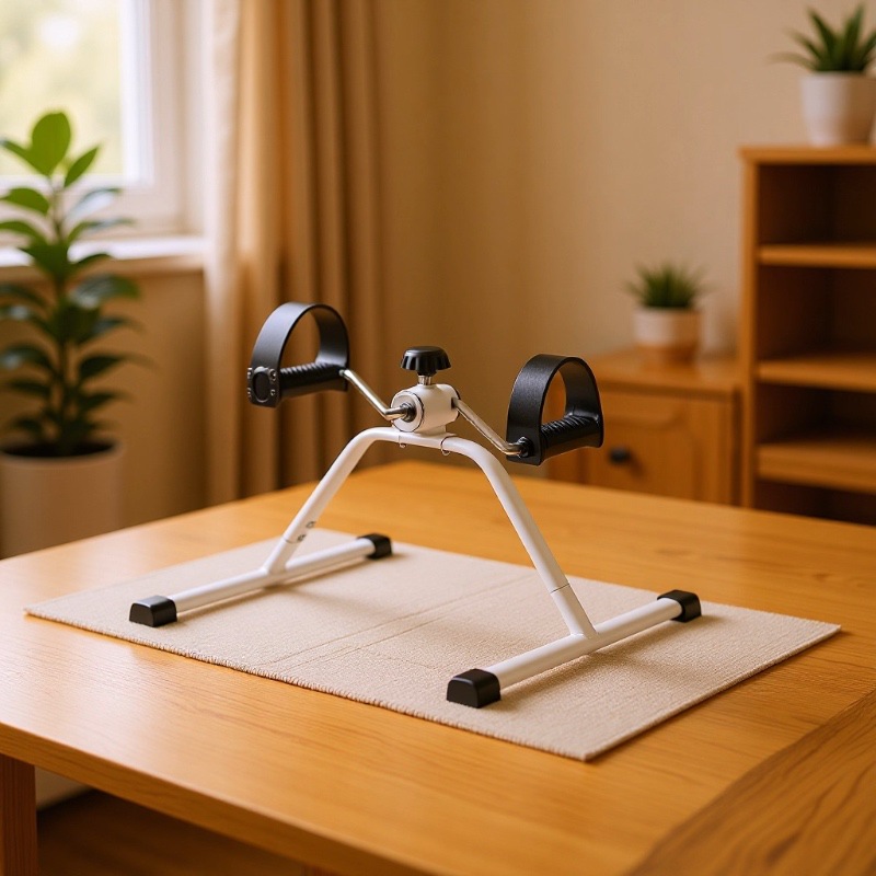 Household Mini Stepper for the Elderly Upper and Lower Limb Training Rehabilitation Device Office Pedal Small Leg Fitness Stepper