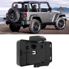 牌照支架  ABS 后牌照安装支架带灯 适用于吉普牧马人 JK