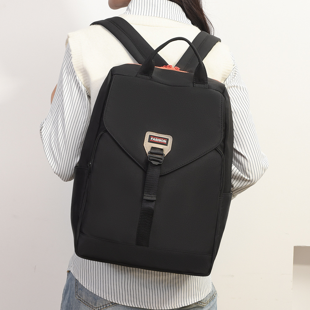 Mochila de computadora de tela Oxford para mujer 2024 invierno nueva moda de gran capacidad viaje de ocio mochila ligera mochila escolar