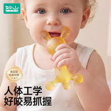 如山小月龄兔子牙胶婴儿磨牙棒宝宝防吃手口欲期咬胶牙胶安抚0-6