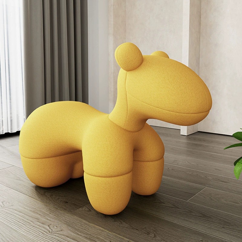 Silla de caballo para niños animales perezoso sofá silla de algodón silla de caballo silla de caballo