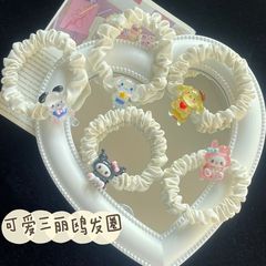 卡通三麗鷗發圈網紅同款ins可愛甜美少女扎頭髮繩皮筋