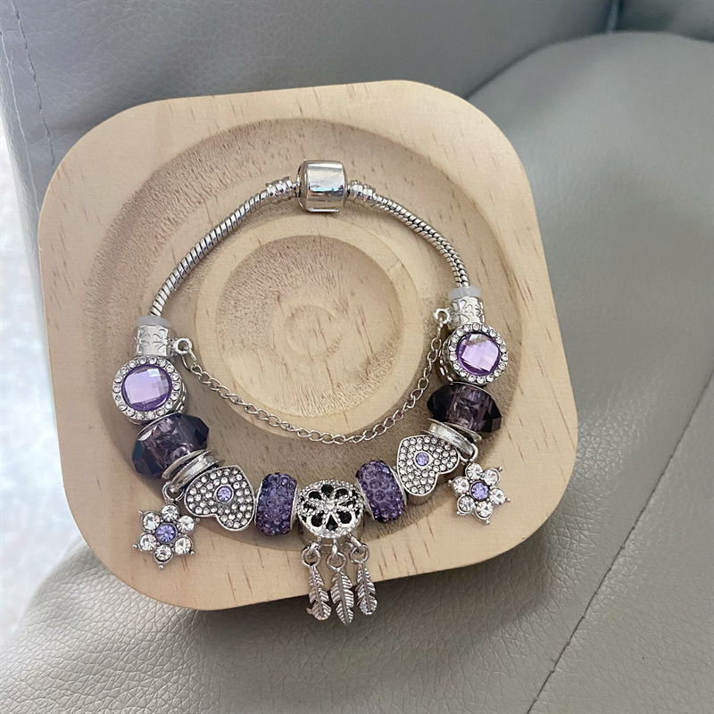 Purple Angel Wings (buckle)