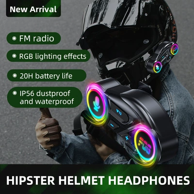 Noise Reduction Long Battery Life – Motorcycle Helmet Headset