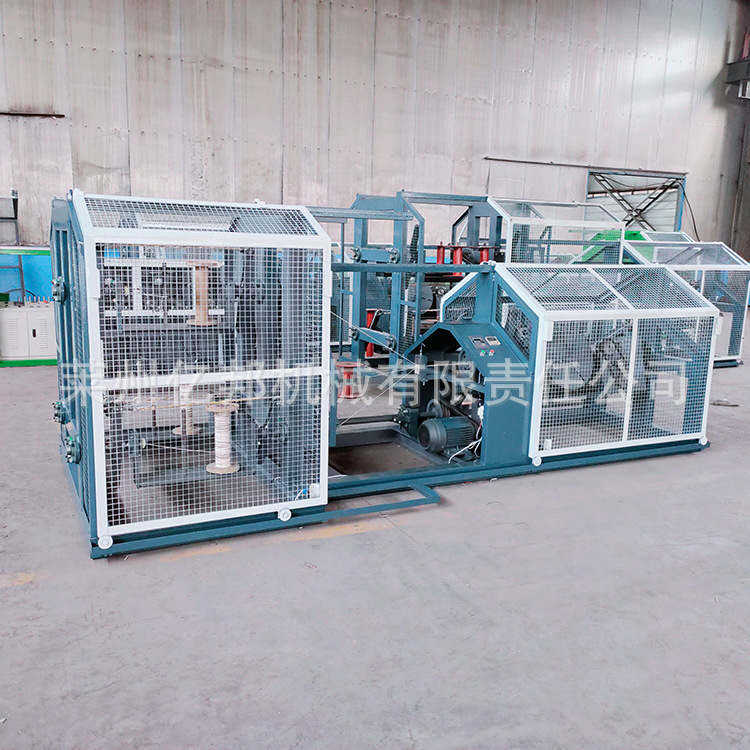 山东多锭二钢领机捻线制绳设备复合型加捻并捻一体机制线绳机器