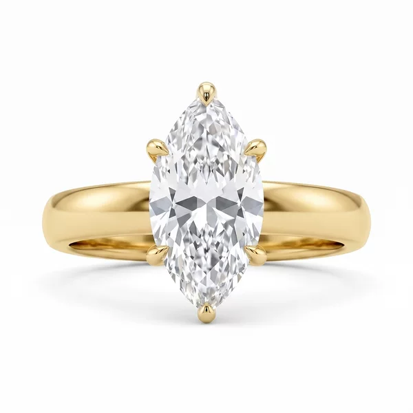 Cross-border best-selling wide-band ring with faux diamond cubic zirconia, copper plated with real gold, high-quality craftsmanship, European and American style, lightweight luxury set for layering