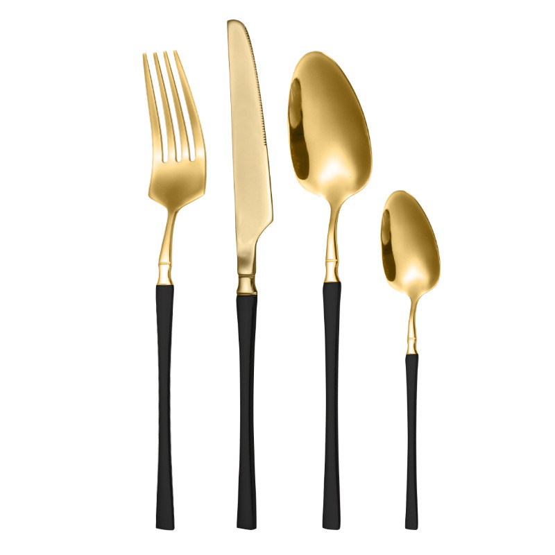 작은 허리 블랙 골드 4종 세트