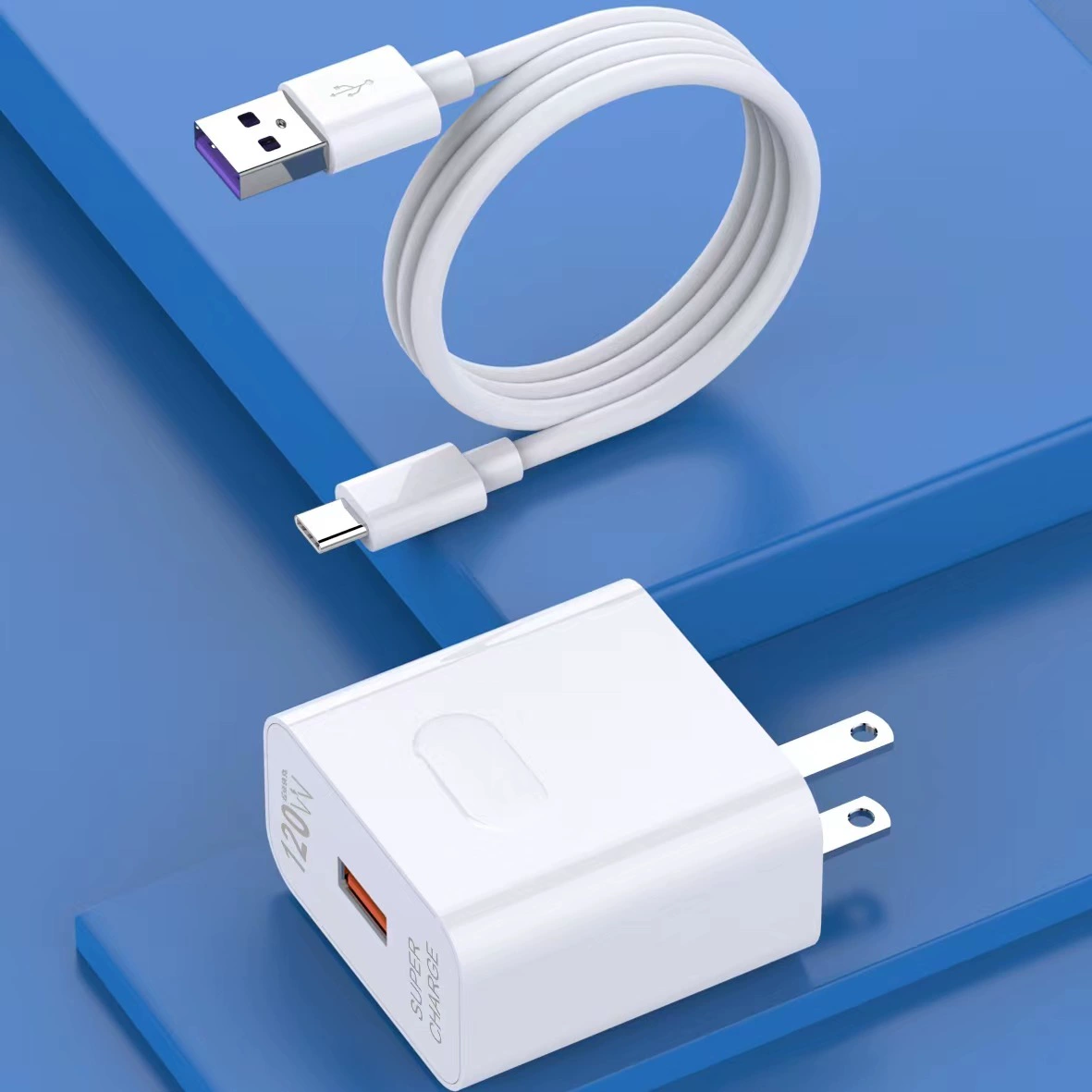 Кардридер 120W быстрая зарядка совместим с OPPO Huawei Xiaomi полный набор быстрой зарядки кабель для быстрой зарядки