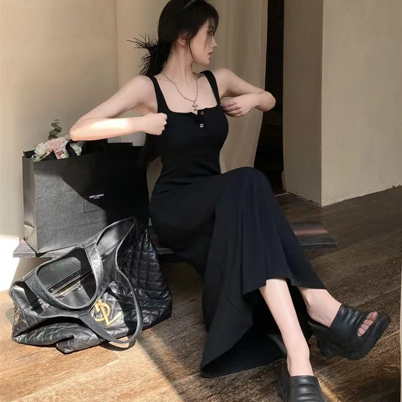 Black summer dress