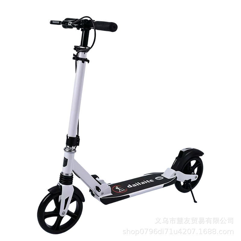 Scooter al aire libre para niños y adolescentes, scooter de una sola pierna, scooter plegable de dos ruedas, suministro de fabricantes