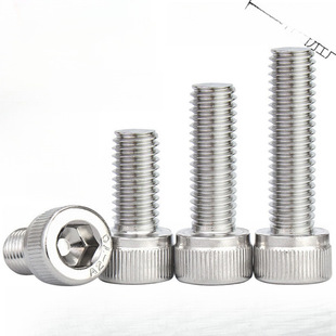 Stainless Steel Hexagon Socket Screws Cup Head Bolts Cylindrical Head Screws Knurled Hexagon Socket M2M3M4M5M6M8