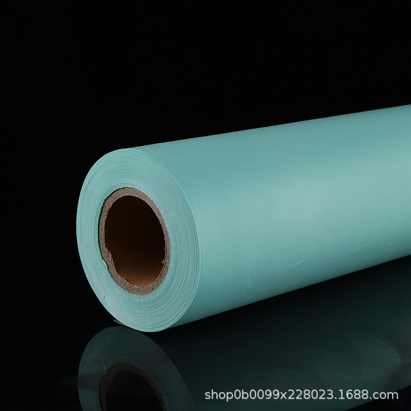 Fábrica en stock colchón médico desechable película mujeres embarazadas colchón película ambulatoria cama médica hoja PE streaming perilla