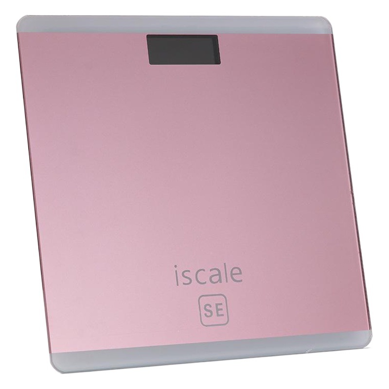 Color cuadrado 26cm Escala electrónica escala de peso escala del cuerpo escala de vidrio templado logotipo impreso joyería tienda de regalos