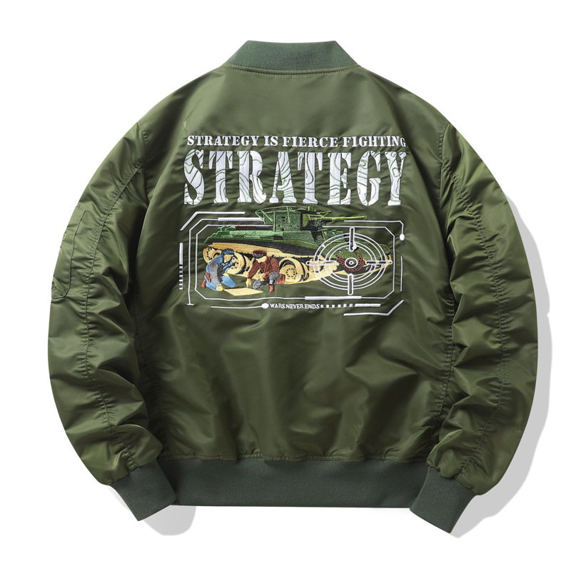 Men's Clothing pilot jacket large size men's workwear jacket trendy brand_voghion.com