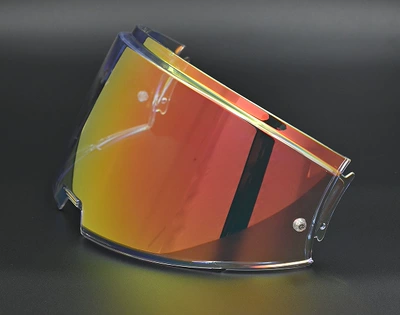 for Ls2 Ff906 Helmet: Dəbilqə (Kaska) aksesuarları - ls2-ff906-lens-revo-transparent-red