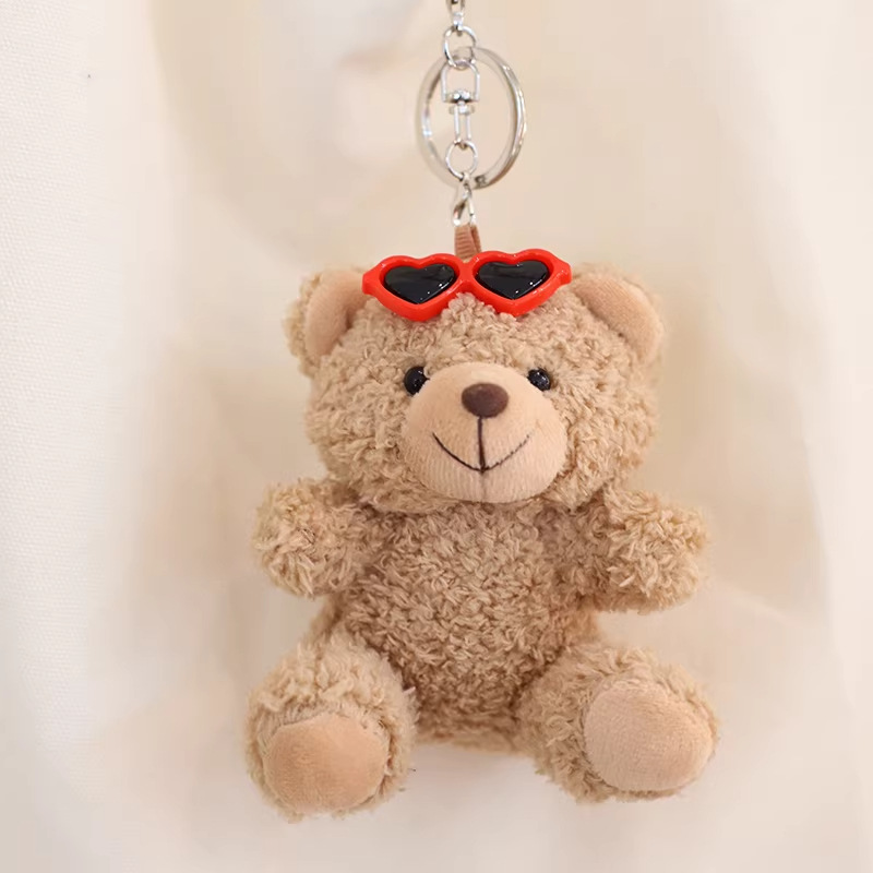 Teddy Bear bolsos colgantes muñecas bolsas de peluche llaveros bolsas de muñecas Teddy Bear muñecas eventos regalos impresión logo