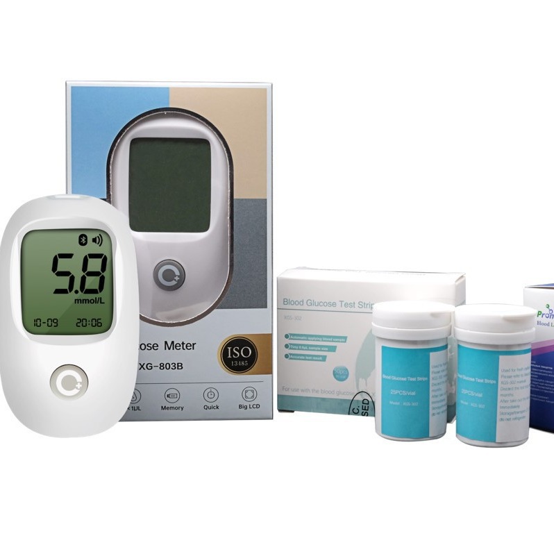 医用级血糖分析仪糖友孕妇日常监控血糖血糖仪血糖测试条外贸跨境