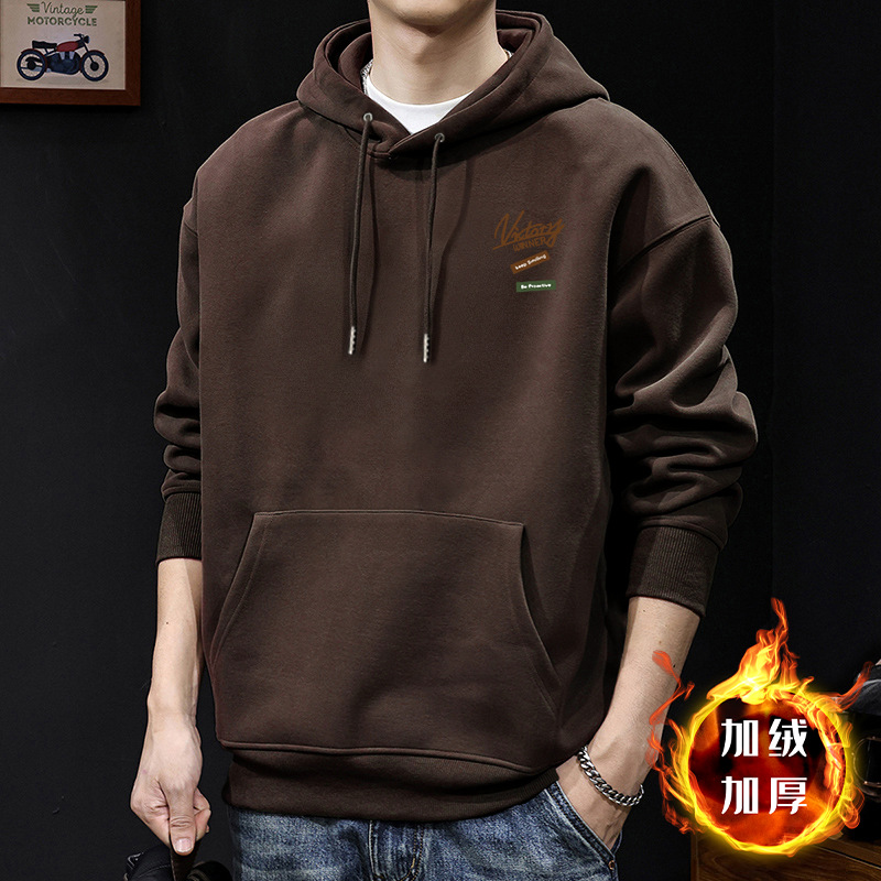 Chaqueta encapuchada hombre primavera y otoño americano nueva ropa de hombre adolescente chaqueta de hombre otoño chaqueta de hombre