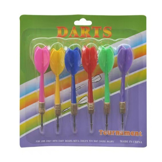 廠家彩色塑料飛鏢室內娛樂休閒打靶玩具針式扎氣球飛鏢飛鏢批發