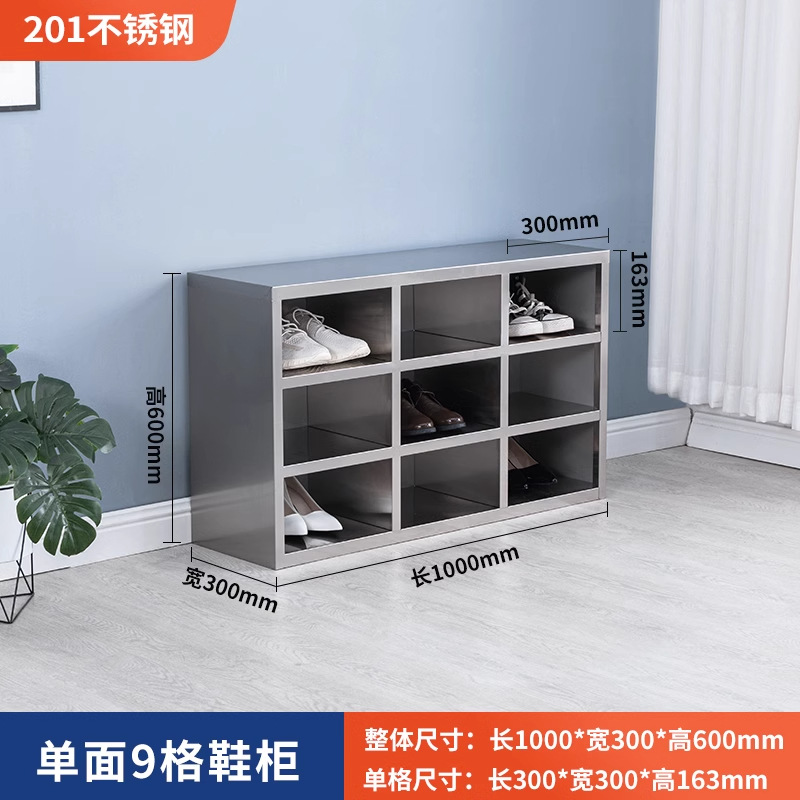 Gabinete de zapatos de acero inoxidable 304 laboratorio taller de purificación sin polvo taburete de cambio de zapatos personal del hospital gabinete de cambio de zapatos de doble cara