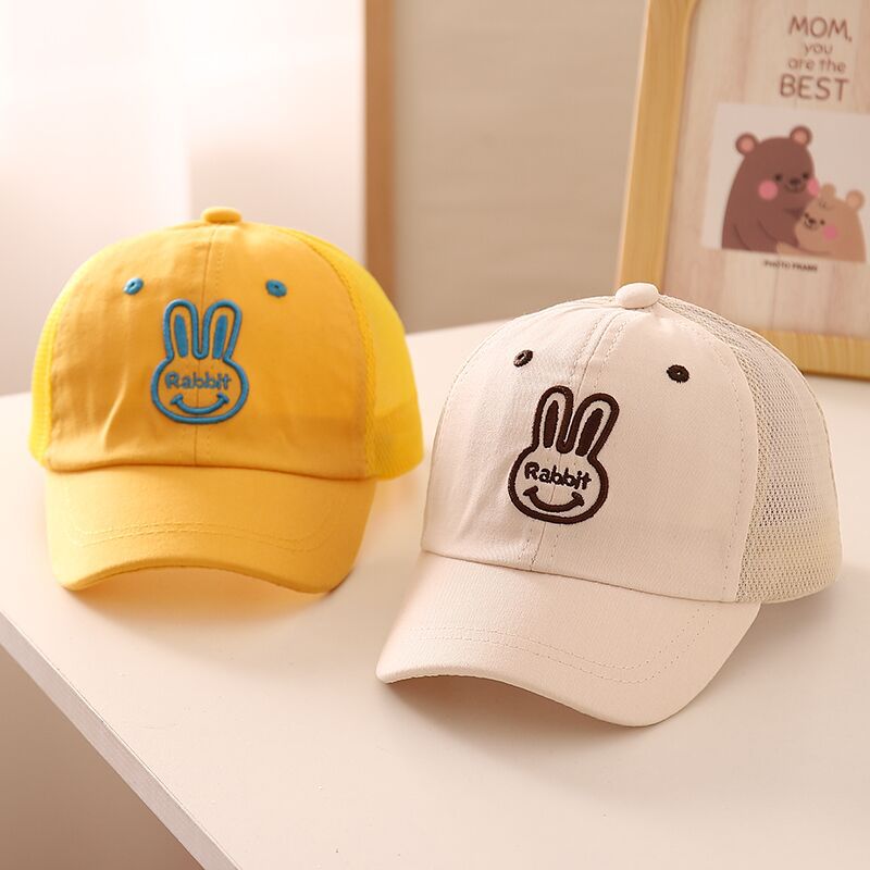 Children Unisex Cartoon Style Sweet Simple Style Rabbit Letter Embroidery Baseball Cap display picture 5