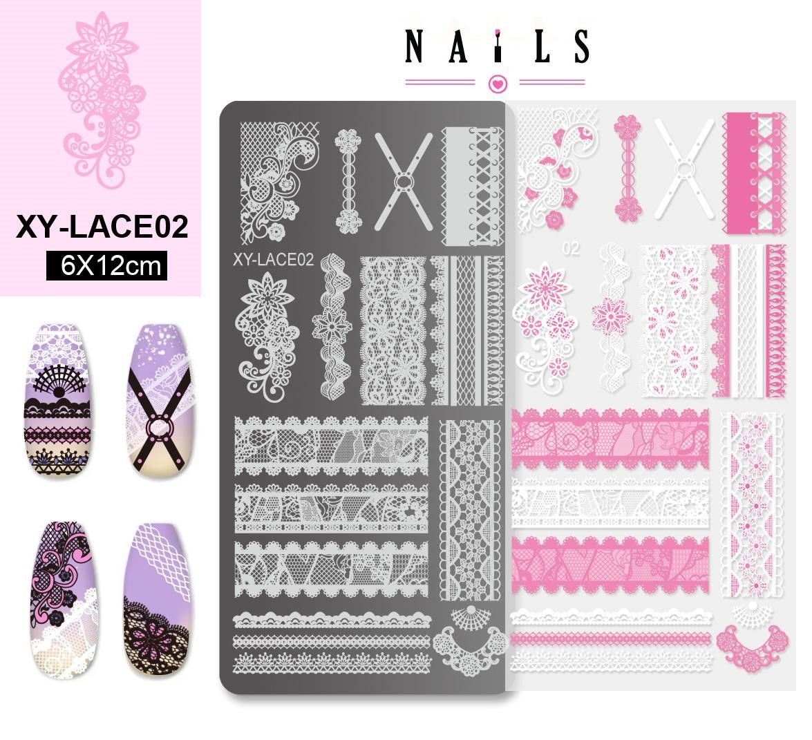 XY-LACE02 de placa de acero