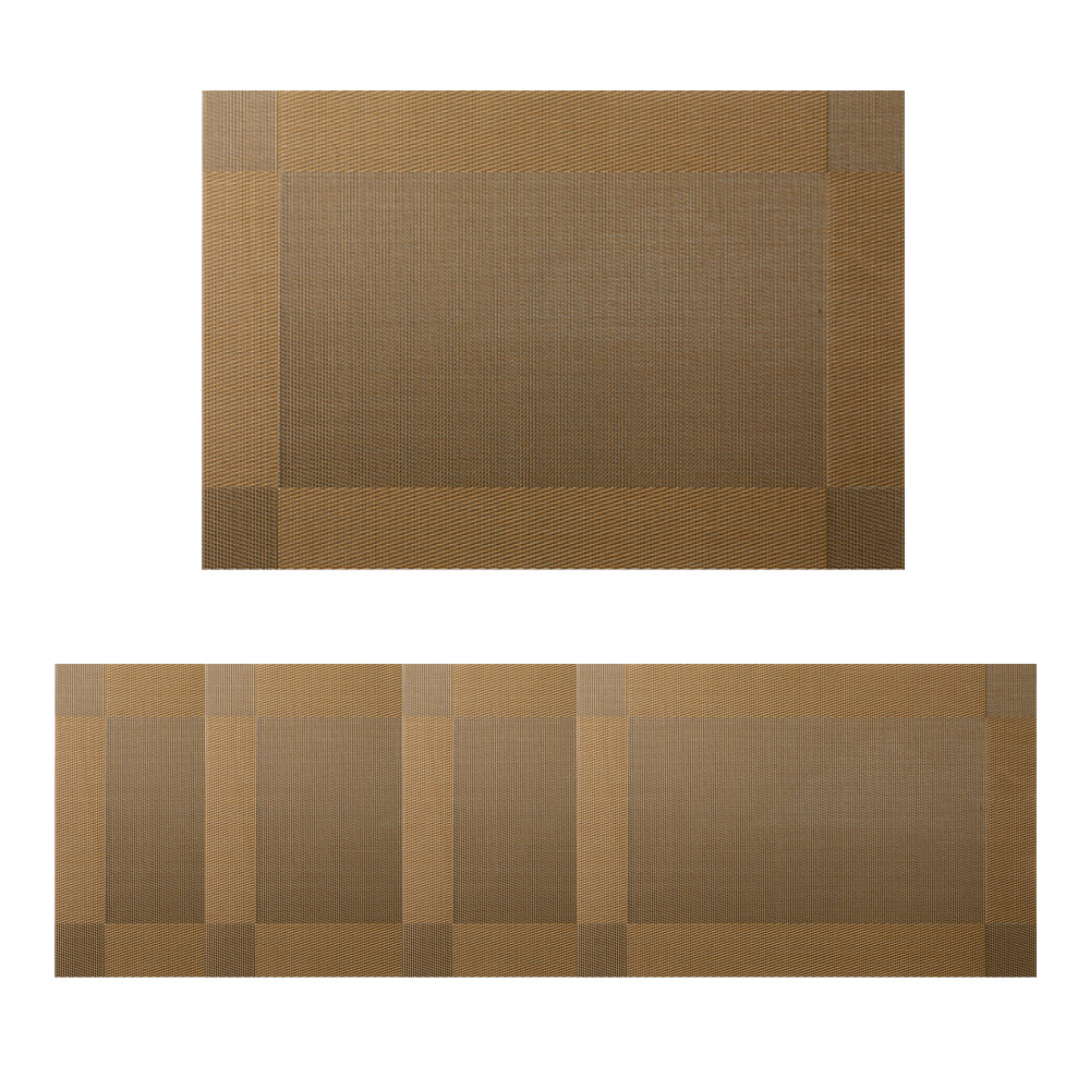 Marco Tesling pvc fácil de limpiar almohadilla de aislamiento térmico de estilo europeo sensación de alto nivel hotel hogar mantel de mesa mantel occidental mantel de mesa