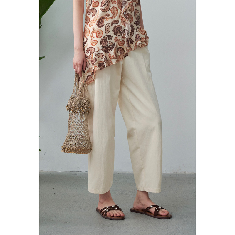 Neihe 2026 Summer New Tapered Jeans for Women, Hip-Covering, Slimming, Versatile Casual Pants 258578 Neihe 2026 Summer New Tapered Jeans for Women, Hip-Covering, Slimming, Versatile Casual Pants 258578