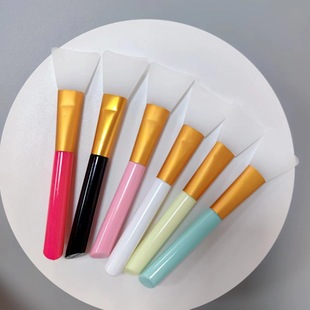 Nail brush facial mask tool makeup brush beauty mask brush silicone mask brush fiber film soft glue brush nail brush