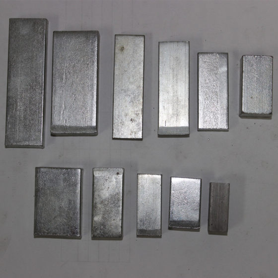 Dongguan Manufacturer Produces Various Sizes of Weighted Iron Plastic Built-in Weighted Iron Galvanized Iron Block