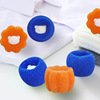 Sponge, hygienic laundry ball for laundry home use, with little bears, hair removal