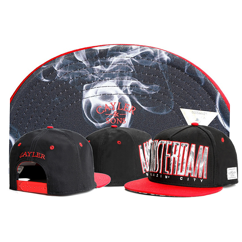 Sombrero de ala plana de comercio exterior, gorro de ajuste, gorro de coche, gorro de moda estadounidense, lote de entrega de una pieza de sol