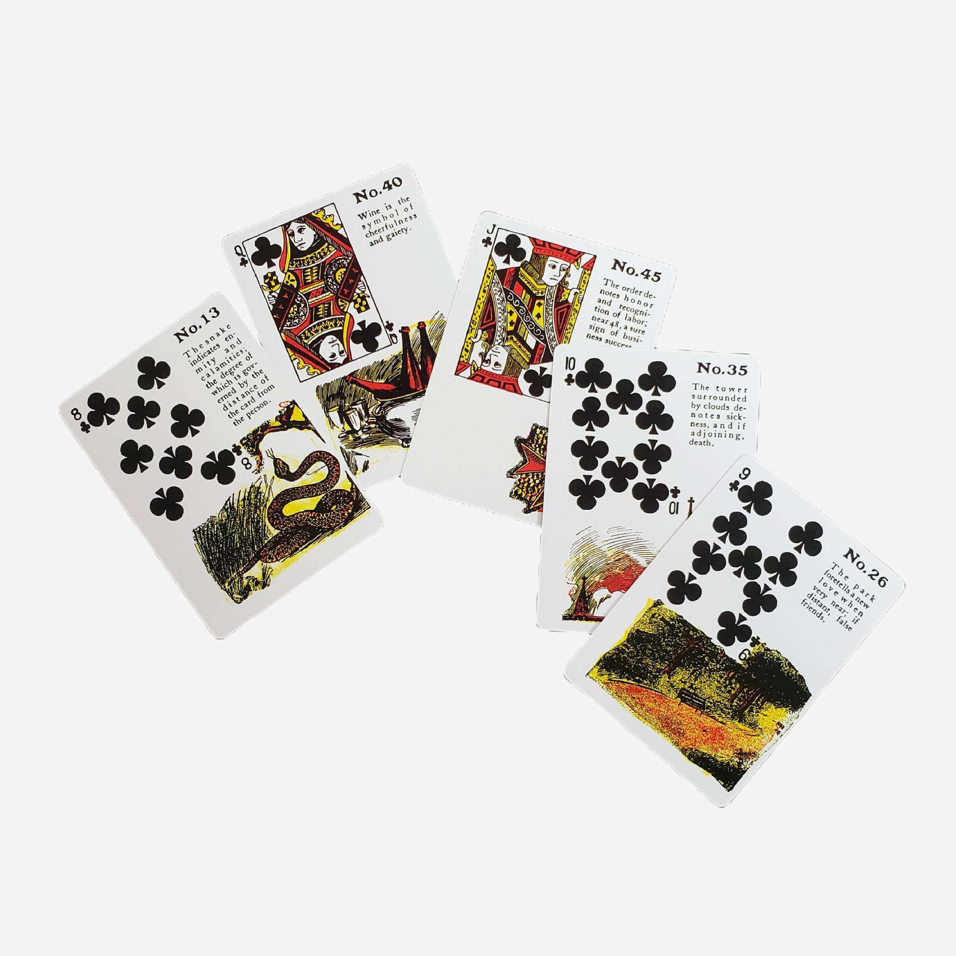 Carte oacolo per giochi di società e divinazione gitana_voghion.com