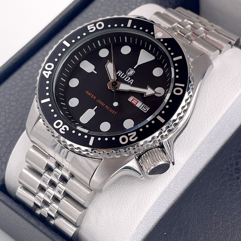 스틸 벨트 블랙 링 블랙 페이스