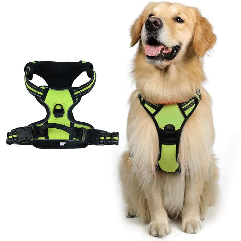 Nuevo perro transfronterizo corda de tracción a prueba de explosiones correa de pecho para perros grandes cuerda de perro reflectante chaleco tipo mascota