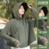 [【拇指款-一体帽檐】湖茶绿]