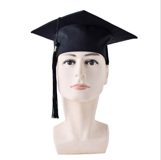 2023 nueva fábrica al por mayor temporada de graduación sombrero de soltero sombrero de adulto de la Universidad sombrero de doctor sombrero de borde de oro sombrero de fiesta bi