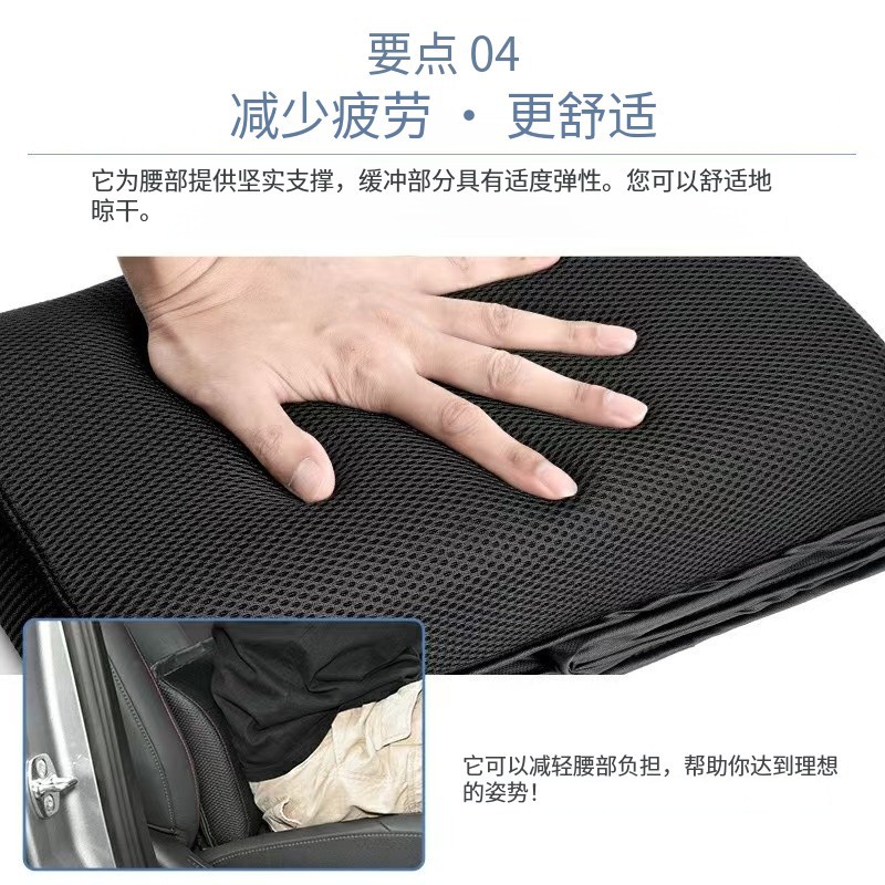 Cross-Border Car Seat Storage Box with Lumbar Support, Two-In-One Rectangular Amazon Foldable Luggage Storage Box