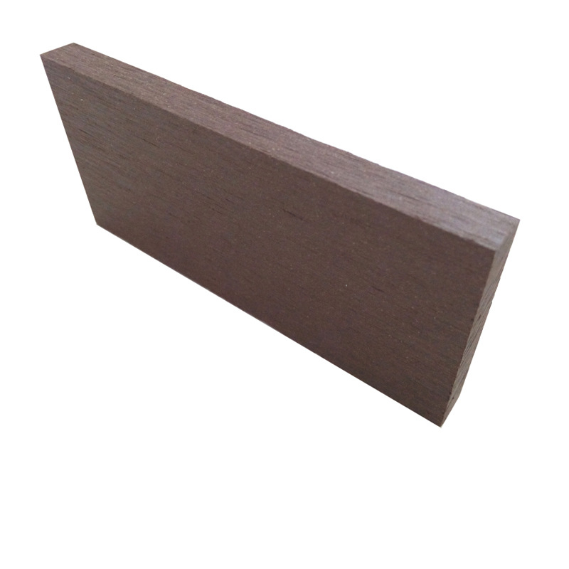 Tablero de plástico de madera 50*10 tablero de sellado de bordes piso al aire libre material de tablero de sauna a prueba de moho impermeable jardín Ingeniería Municipal