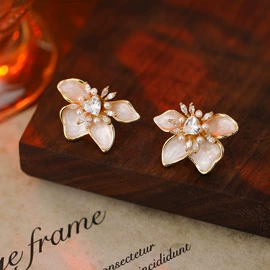 耳钉;耳扣;耳环