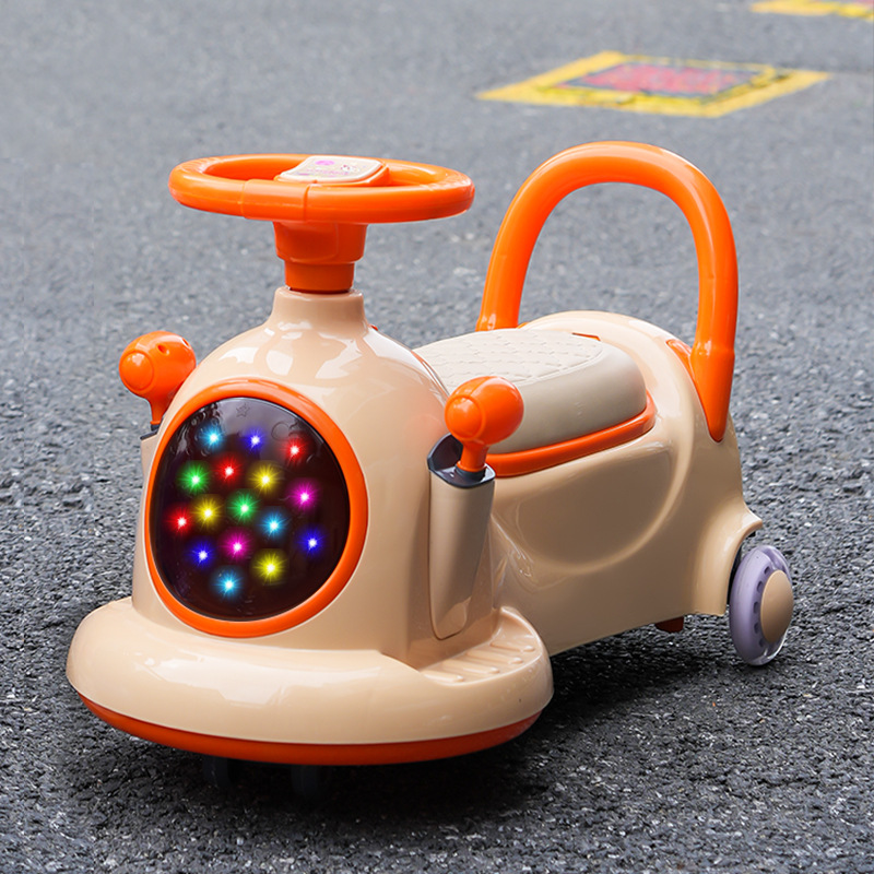 Children's Twist Car, Baby's Anti-Rollover Sliding Car, Children's Ride-On Car, Men's and Women's Toy Sliding Swing Car