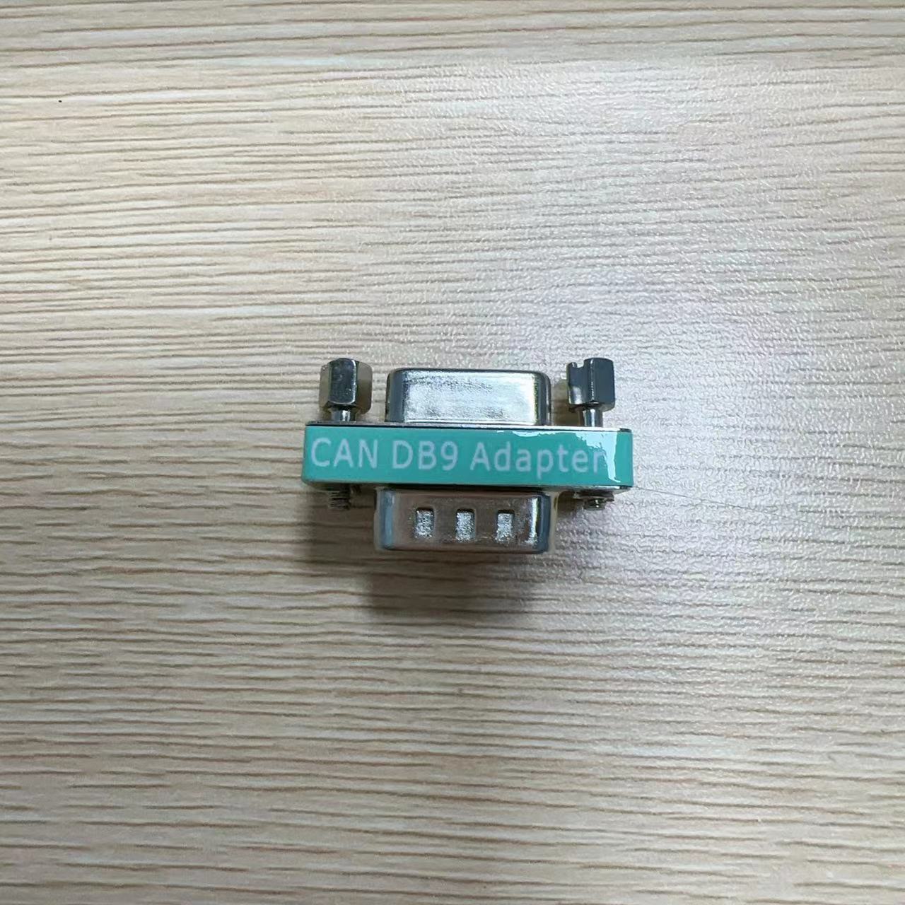 DB9公转母CAN总线终端电阻内置120欧姆串口485匹配电阻DB9P转接头