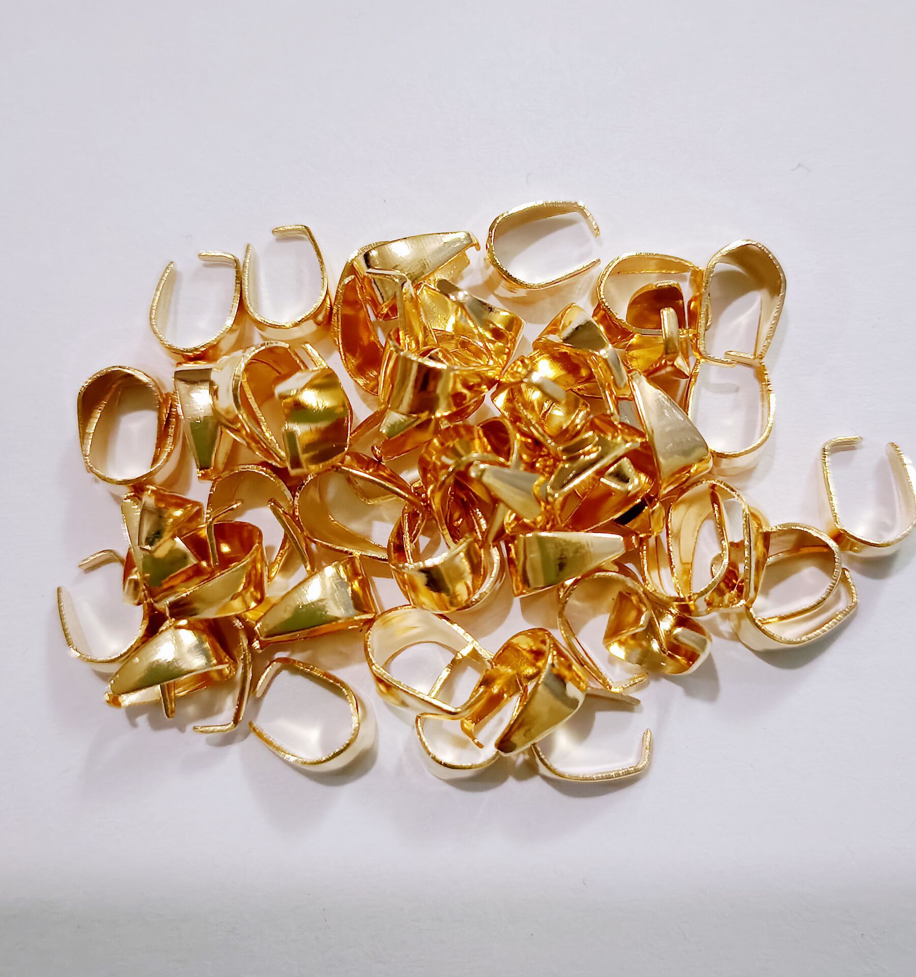 Accesorios de la joyería DIY metal melón semilla hebilla COLLAR COLGANTE hebilla de la joyería hebilla abierta hebilla de hierro colgante