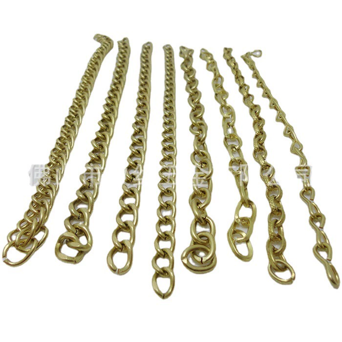 Supply of various specifications of copper chain to produce copper chain Copper chain specifications and styles, welcome to consult