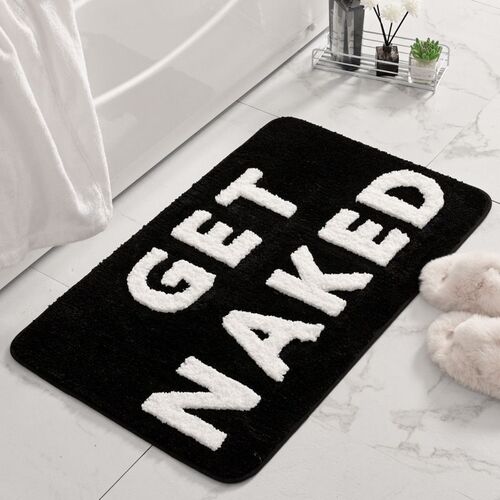 Acrylic Wool-Grade Home Carpet Bathroom Water- Absorbent Anti-Slip Foot Mat Household Easy to Clean Stain-Resistant Wear-Resistant Water Absorbent Mat